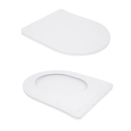 Підвісний унітаз Qtap Swan Ultra Quiet безободковий (QT16335180W) з сидінням Soft Close