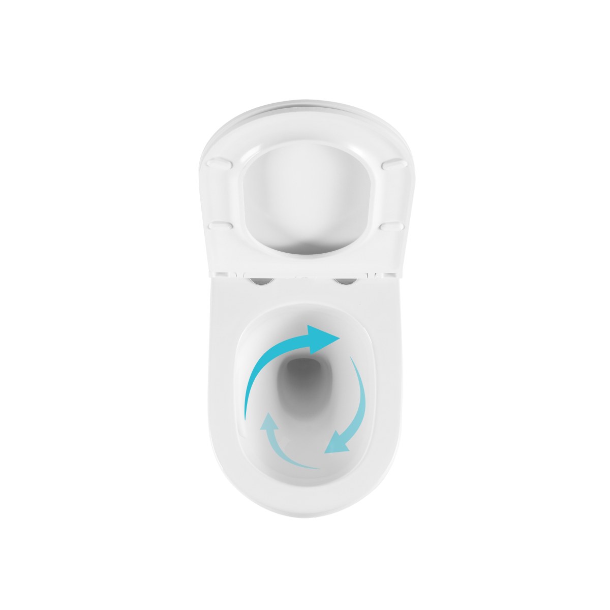 Підвісний унітаз Qtap Taurus Ultra Quiet безободковий (QTTAU26W49116) з сидінням Soft Close