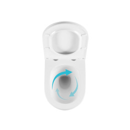 Підвісний унітаз Qtap Taurus Ultra Quiet безободковий (QTTAU26W49116) з сидінням Soft Close