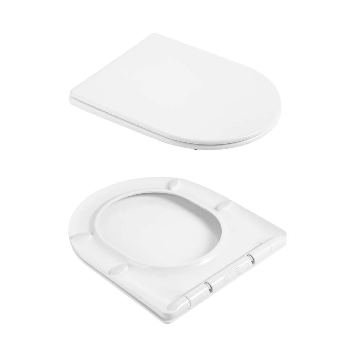 Підвісний унітаз Qtap Taurus Ultra Quiet безободковий (QTTAU26W49116) з сидінням Soft Close