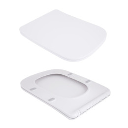 Підвісний унітаз Qtap Tern Ultra Quiet безободковий (QT17332303ASW) з сидінням Soft Close