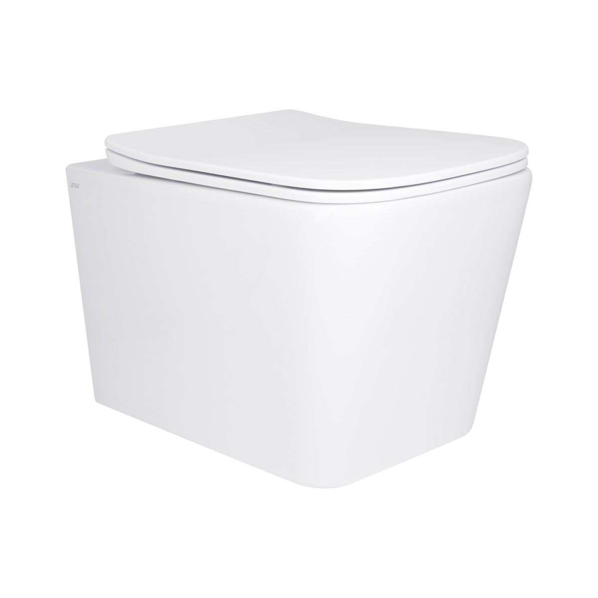Підвісний унітаз Qtap Tern Ultra Quiet безободковий (QT17332303AW) з сидінням Soft Close