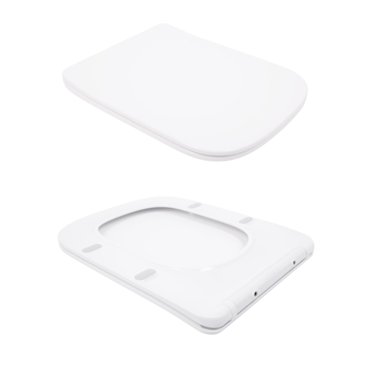 Підвісний унітаз Qtap Tern Ultra Quiet безободковий (QT17332303AW) з сидінням Soft Close