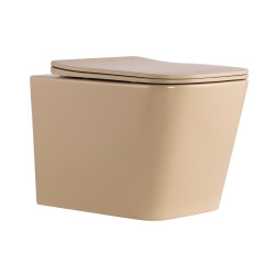 Qtap Tern унітаз підвісний Ultra Quiet Beige