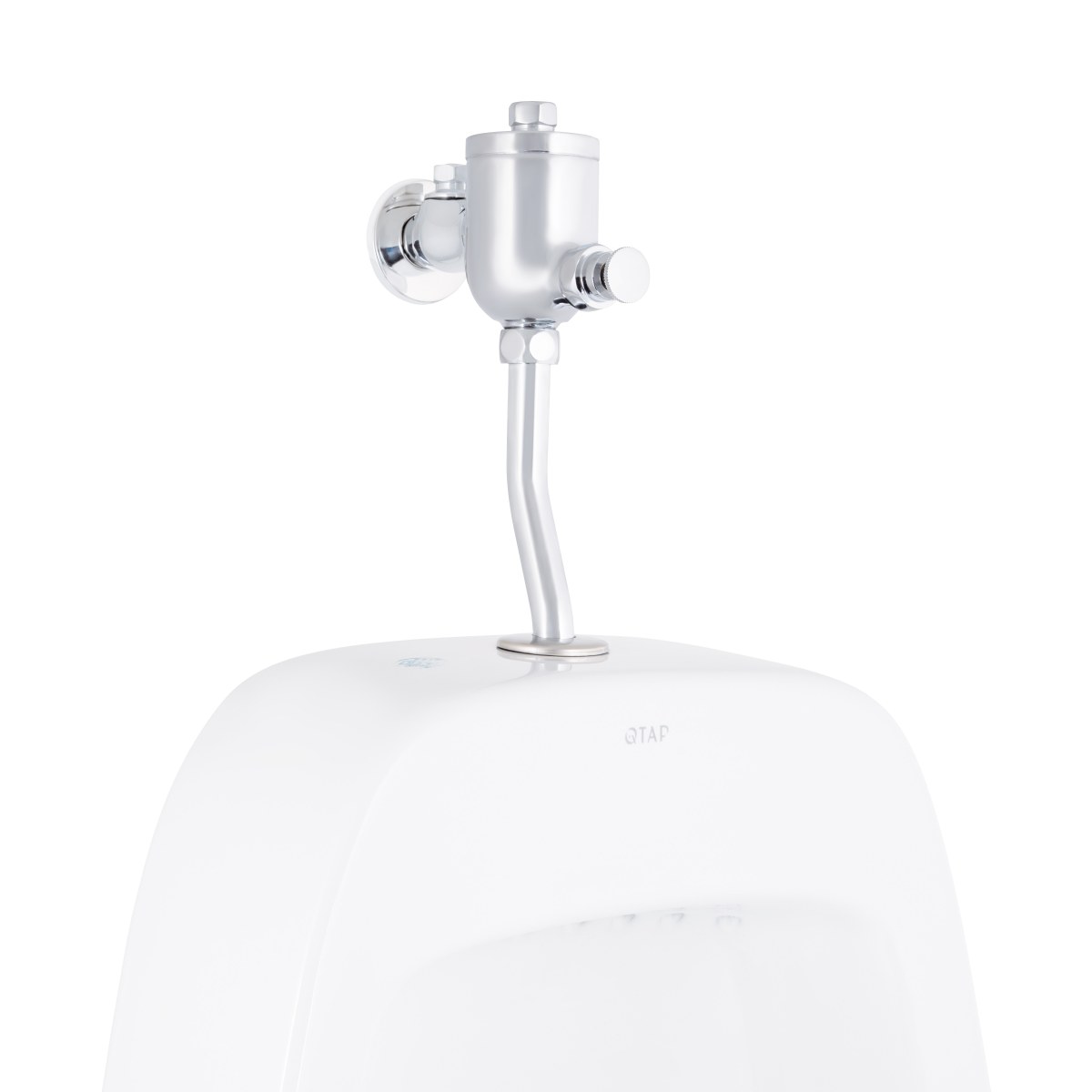 Писсуар подвесной Qtap Crow QT0588112HW с краном-дозатором