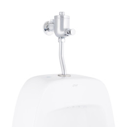 Писсуар подвесной Qtap Crow QT0588112HW с краном-дозатором