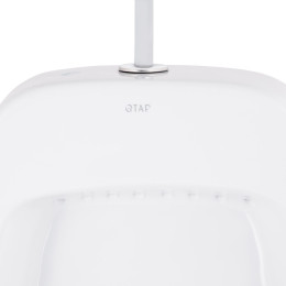 Писсуар подвесной Qtap Crow QT0588112HW с краном-дозатором