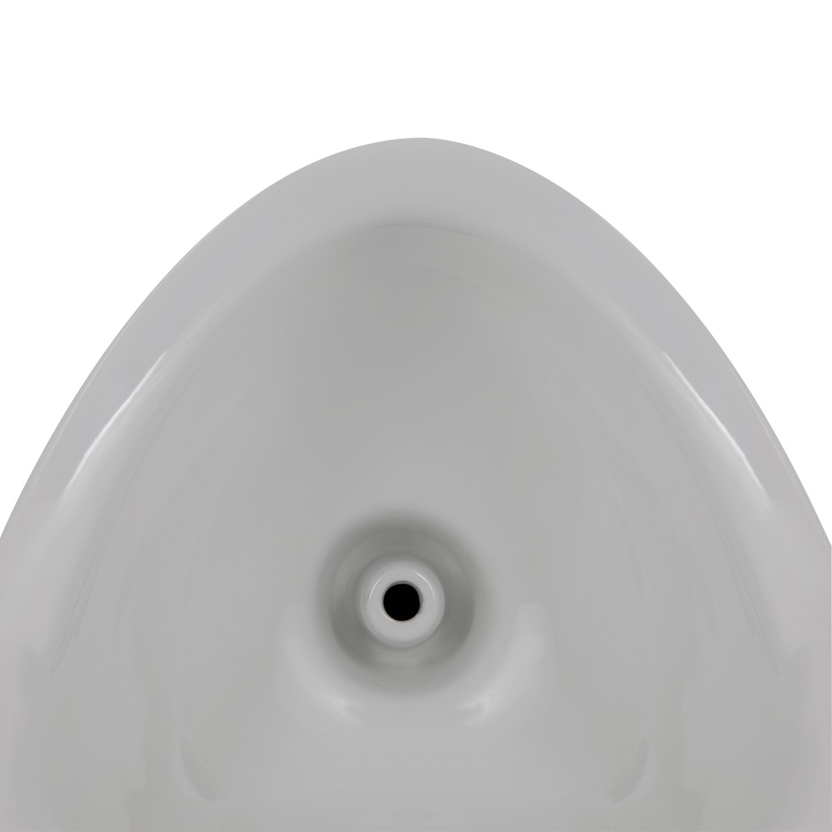 Писсуар подвесной Qtap Crow QT0588112HW с краном-дозатором