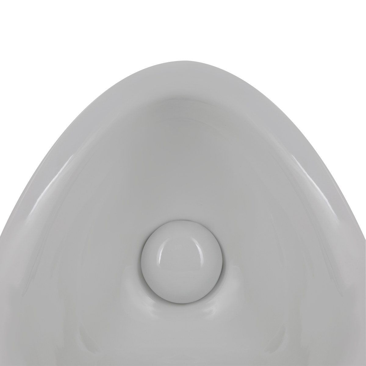 Писсуар подвесной Qtap Crow QT0588112HW с краном-дозатором