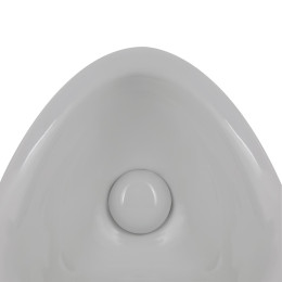 Писсуар подвесной Qtap Crow QT0588112HW с краном-дозатором