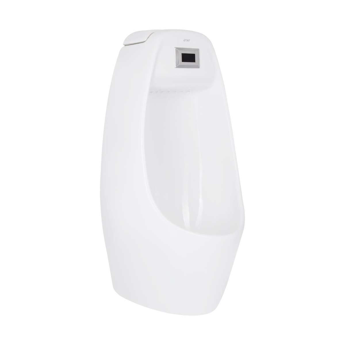 Писсуар подвесной Qtap Stork QT1588102HW с ИК-датчиком автоматического смыва