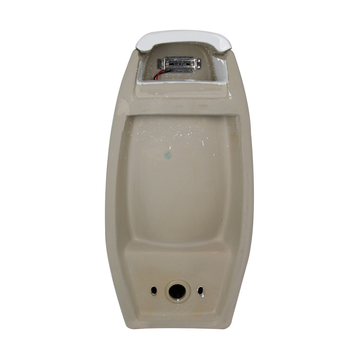 Писсуар подвесной Qtap Stork QT1588102HW с ИК-датчиком автоматического смыва