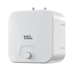 Бойлер Aquatronic Сompact WU1015 C2M под мойкой 10 л с мокрым ТЭНом 1,5 кВт, электрический, белый