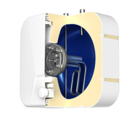 Бойлер Aquatronic Сompact WU1515 C2M под мойкой 15 л с мокрым ТЭНом 1,5 кВт, электрический, белый