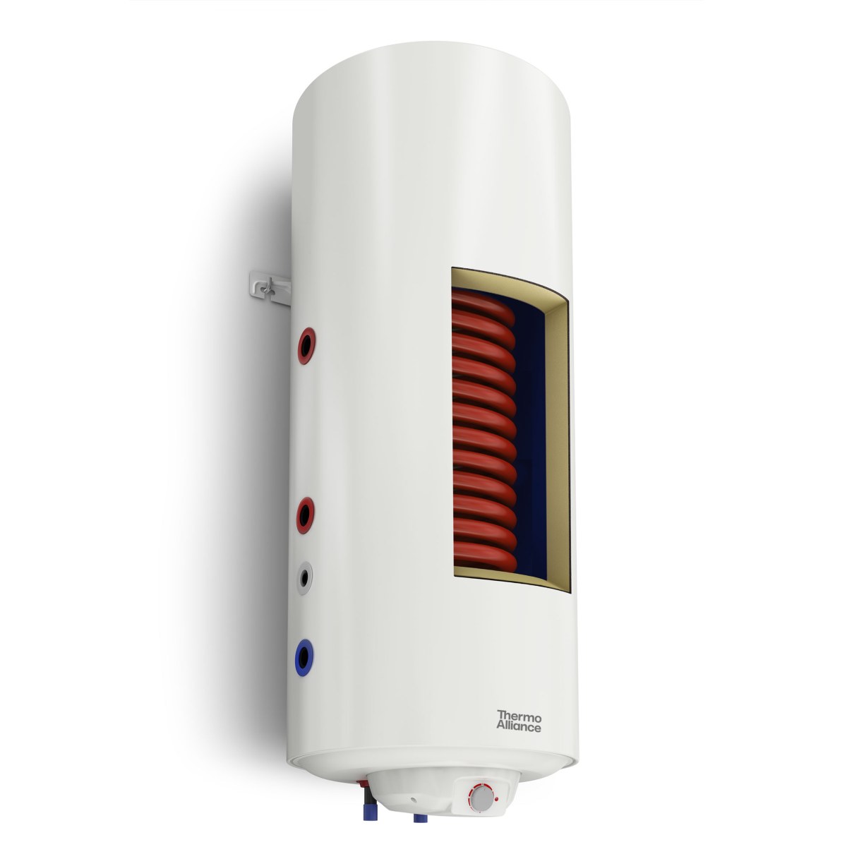 Бойлер Thermo Alliance Neptun CWH 12048 11S L комбинированный 120 л с мокрым ТЭНом 2 кВт, вертикальный, левый