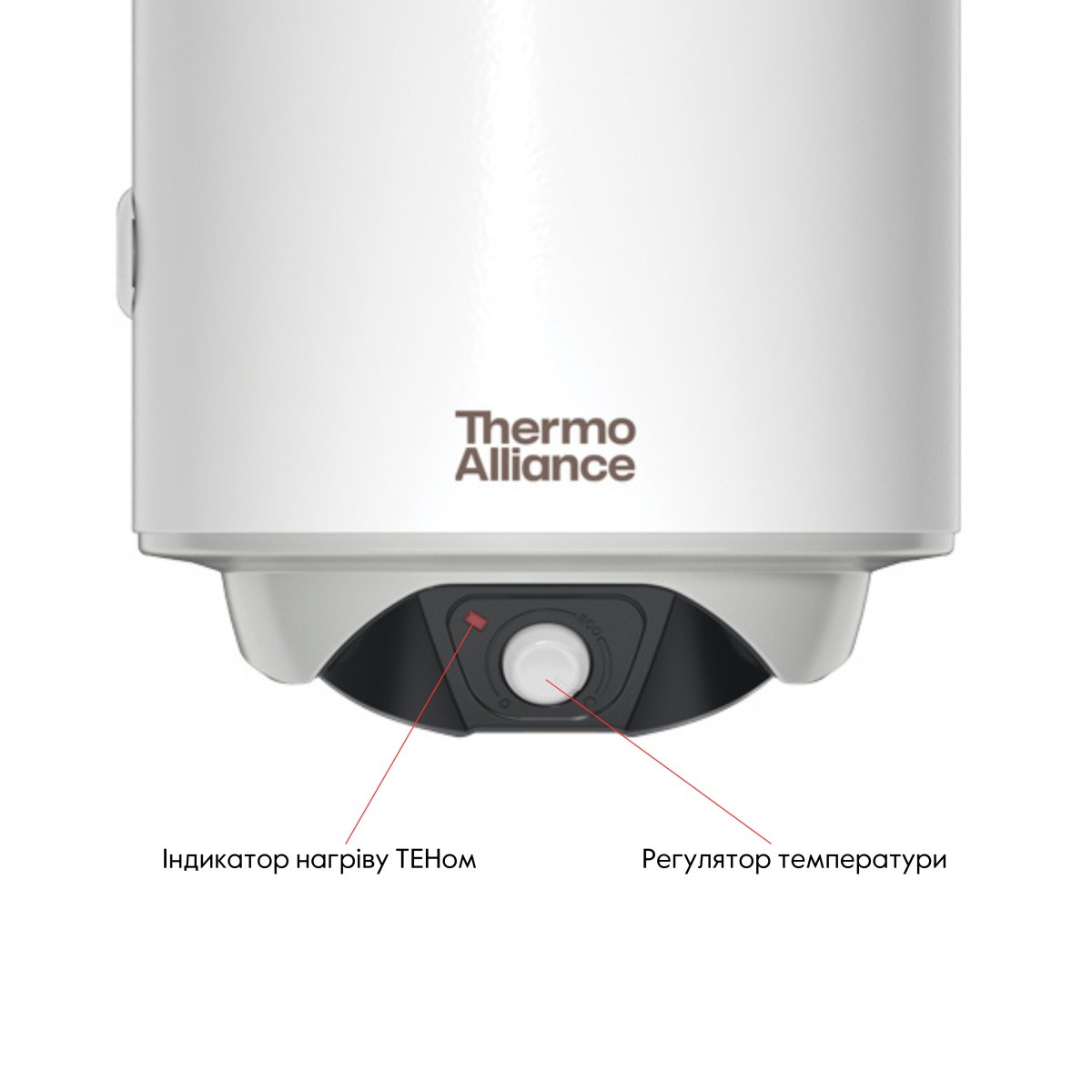 Бойлер Thermo Alliance CWH 8044 4S L комбинированный 80 л с мокрым ТЭНом 2,0 кВт, вертикальный, левый