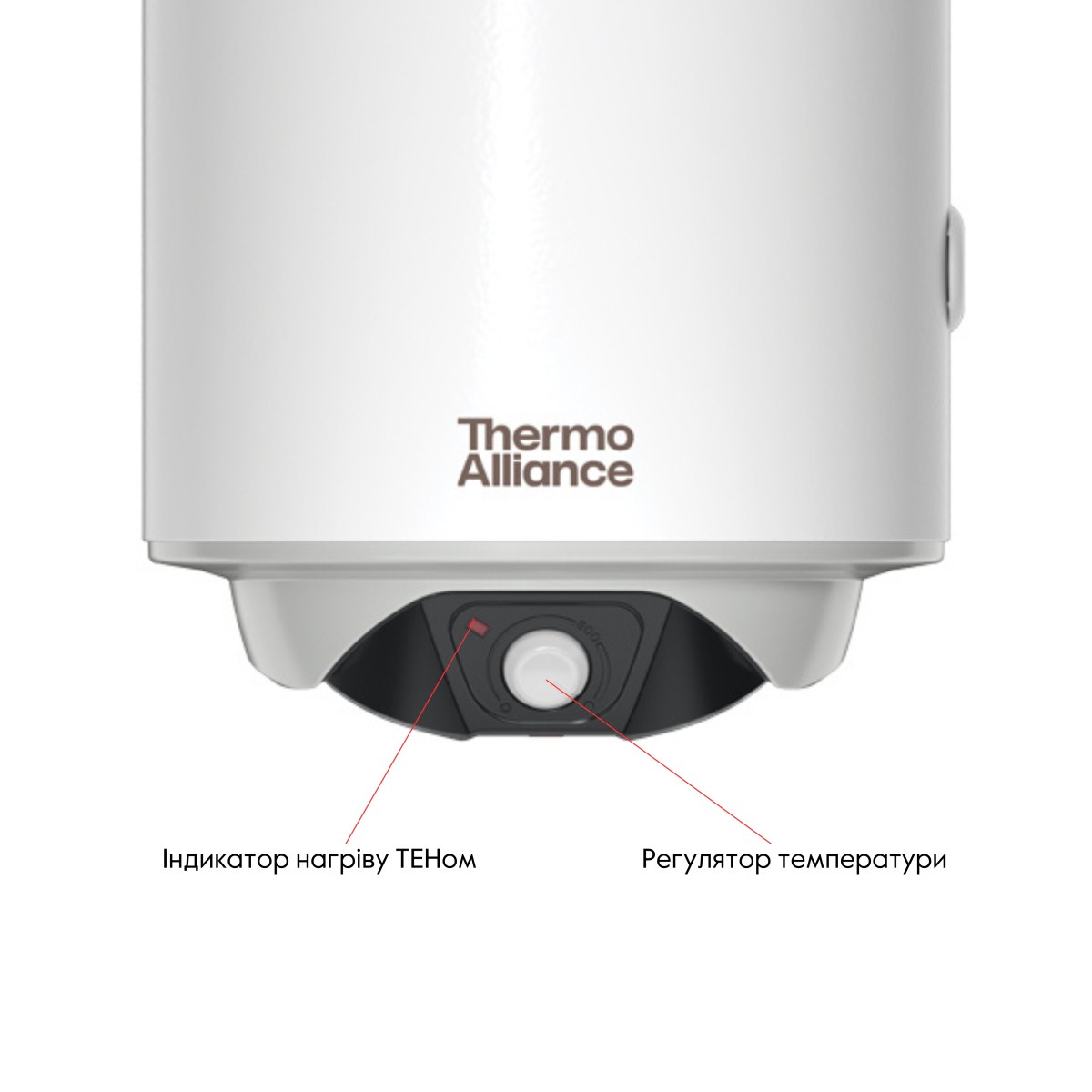 Бойлер Thermo Alliance CWH 8044 4S R комбинированный 80 л с мокрым ТЭНом 2,0 кВт, вертикальный, правый