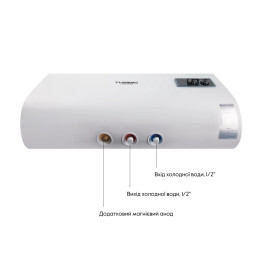 Бойлер Thermo Alliance DT100H20GPD плоский 100 л с мокрым ТЭНом 2,0 кВт, горизонтальный, белый