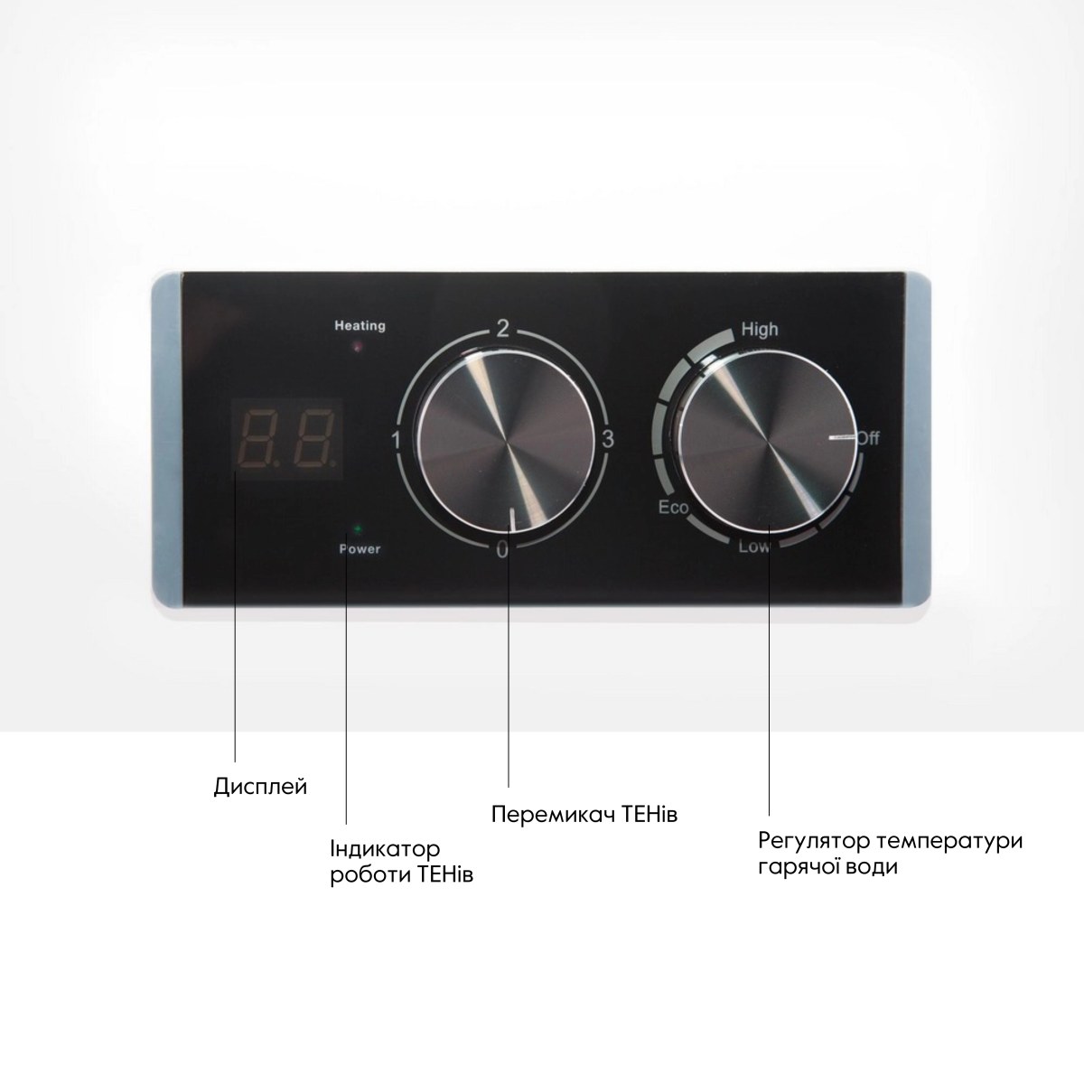 Бойлер Thermo Alliance DT30H20GPD плоский 30 л с мокрым ТЭНом 2,0 кВт, горизонтальный, белый
