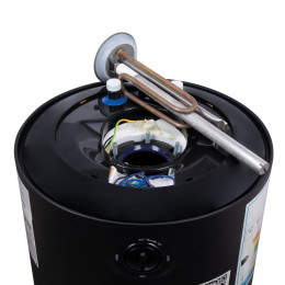 Бойлер Thermo Alliance D50VH15Q2В 50 л с мокрым ТЭНом 1,5 кВт, электрический, чёрный