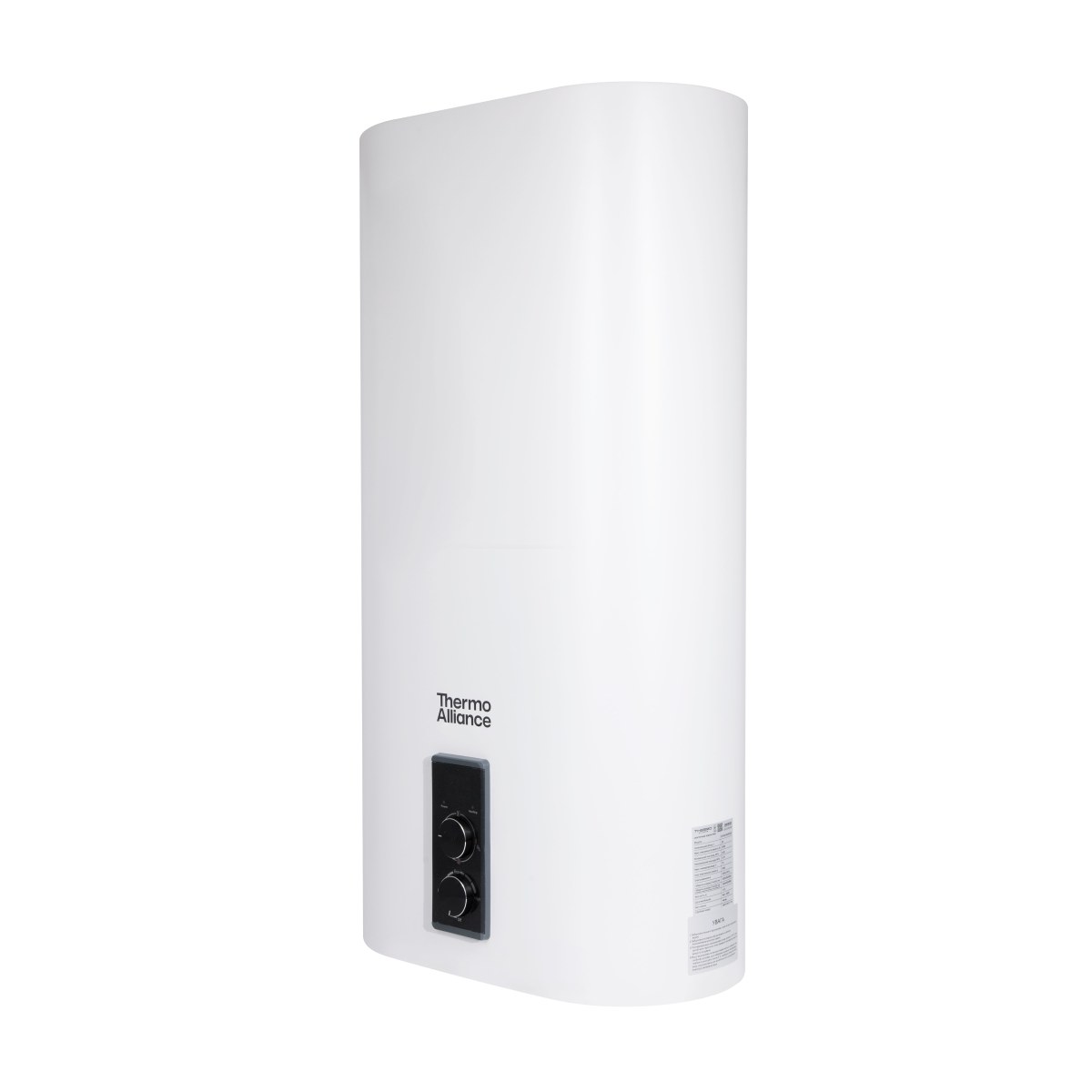 Бойлер Thermo Alliance DT50V20GPD2 плоский 50 л с мокрым ТЭНом 2,0 кВт, вертикальный, белый