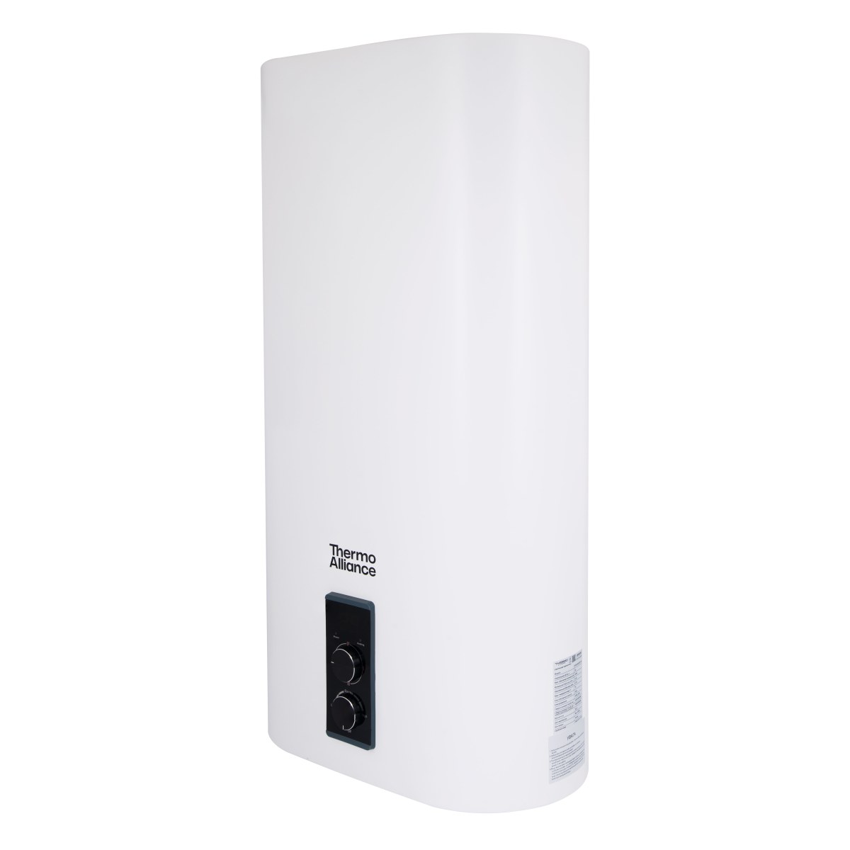 Бойлер Thermo Alliance DT50V20GPDD2 плоский 50 л с сухим ТЭНом 2,0 кВт, вертикальный, белый
