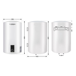 Бойлер Thermo Alliance D50V20J2DK 50 л с сухим ТЭНом 2,0 кВт, электрический, белый