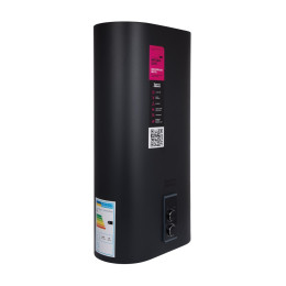 Бойлер Thermo Alliance DT80V20G(PD)/2В плоский 80 л с мокрым ТЭНом 2,0 кВт, вертикальный, чёрный