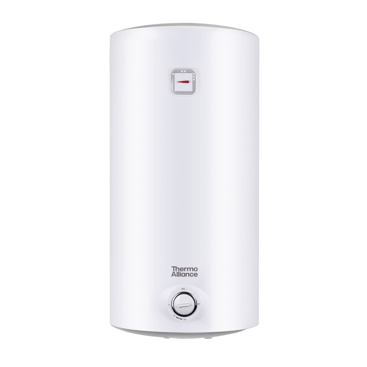 Бойлер Thermo Alliance D80V15Q2 Slim 80 л с мокрым ТЭНом 1,5 кВт, вертикальный, белый