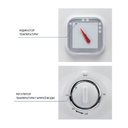 Бойлер Thermo Alliance D80VH15Q3 80 л с мокрым ТЭНом 1,5 кВт, универсальный, белый