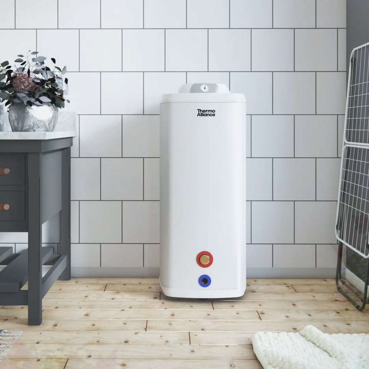 Бойлер Thermo Alliance Vulcan CWH 14046 14S F косвенного нагрева 140 л напольный, вертикальный