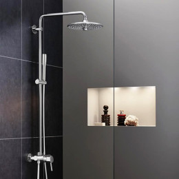 Grohe 23061002 душова система Euphoria Concetto 260 з тропічним душем, ручним душем та змішувачем для душу