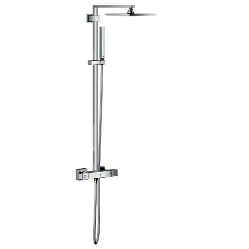Душевая система Grohe Euphoria Cube XXL System 230 с тропическим, ручным душем и термостатом для душа, наружный монтаж