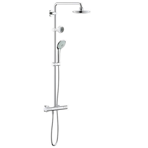 Душевая система Grohe Euphoria System 180 с тропическим, ручным душем и термостатом для душа, наружный монтаж