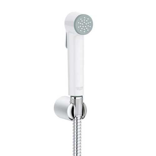 Набор для биде Grohe Tempesta-F Trigger Spray 30 лейка для биде со шлангом и держателем белая