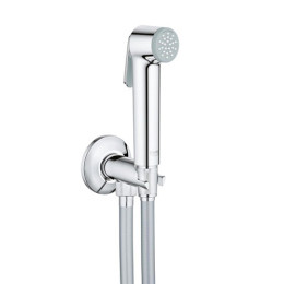 Набор для биде Grohe Tempesta-F Trigger Spray 30 лейка для биде со шлангом, держателем и встроенным вентилем хром