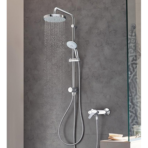 Душевая система Grohe New Tempesta 200 (27389002) с тропическим, ручным душем без смесителя