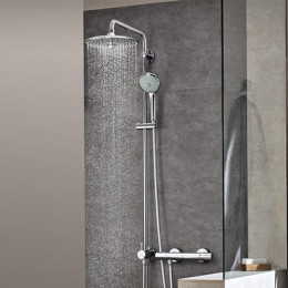 Grohe 27421002 душова система Euphoria System 260 з тропічним та ручним душем без змішувача