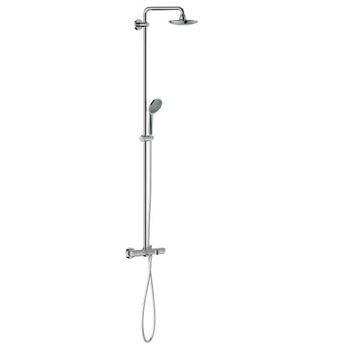 Душевая система Grohe Euphoria System 180 с тропическим, ручным душем и термостатом для ванны, наружный монтаж