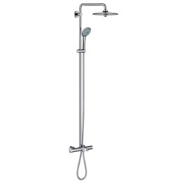 Grohe 27475001 душова система Euphoria System 260 з тропічним душем, ручним душем та змішувачем (термостат) для ванни