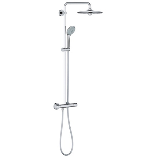 Душова система Grohe Euphoria System 260 з тропічним і ручним душем та термостатом для душу, зовнішній монтаж