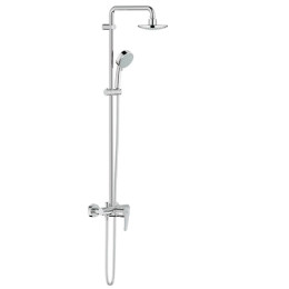 Душевая система Grohe New Tempesta Cosmopolitan 160 с тропическим, ручным душем и смесителем для душа, наружный монтаж