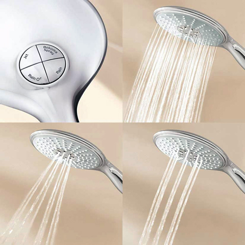Душевой набор Grohe Power&Soul 130 душевая лейка со шлангом и держателем хром