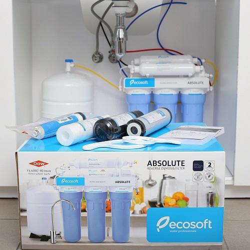 Фильтр для воды Ecosoft Absolute обратный осмос с минерализатором