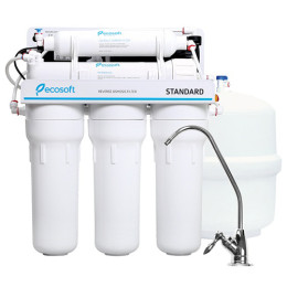 Фільтр для води Ecosoft Standard із зворотним осмосом та насосом