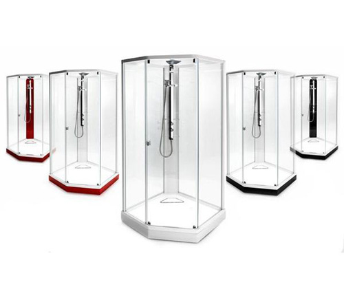 Душевая кабина IDO Showerama 8-5 пятиугольная 100х100 см