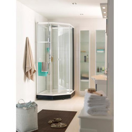 Душевая кабина IDO Showerama 8-5 пятиугольная 100х100 см
