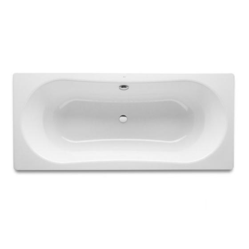 Ванна стальная Roca Duo Plus 180x80 см прямоугольная белая