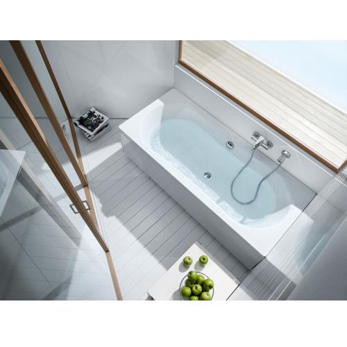 Ванна стальная Roca Duo Plus 180x80 см прямоугольная белая