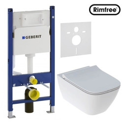 Geberit инсталляция с унитазом Kolo комплект